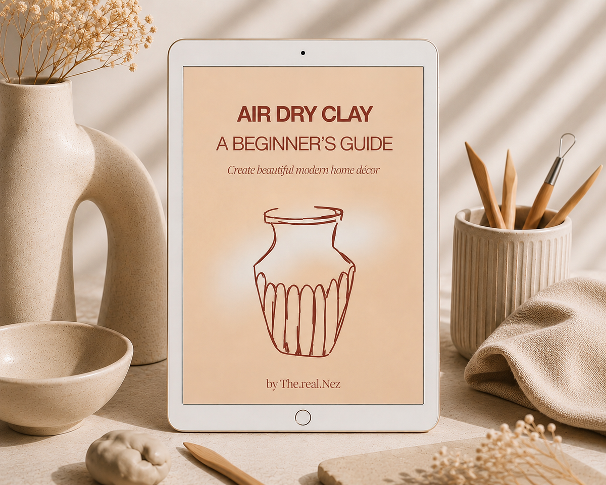 Air-Dry-Clay Beginner´s Guide